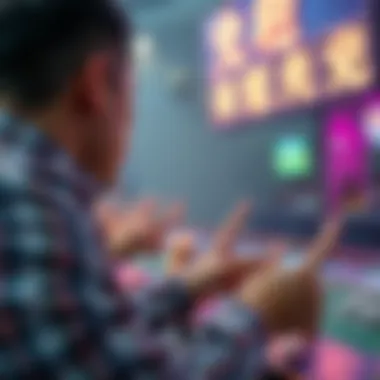 Graphical illustration of betting techniques