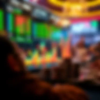 Data visualization in gambling