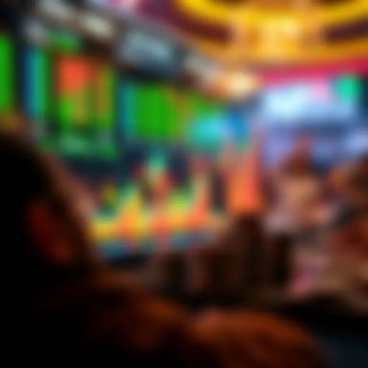 Data visualization in gambling