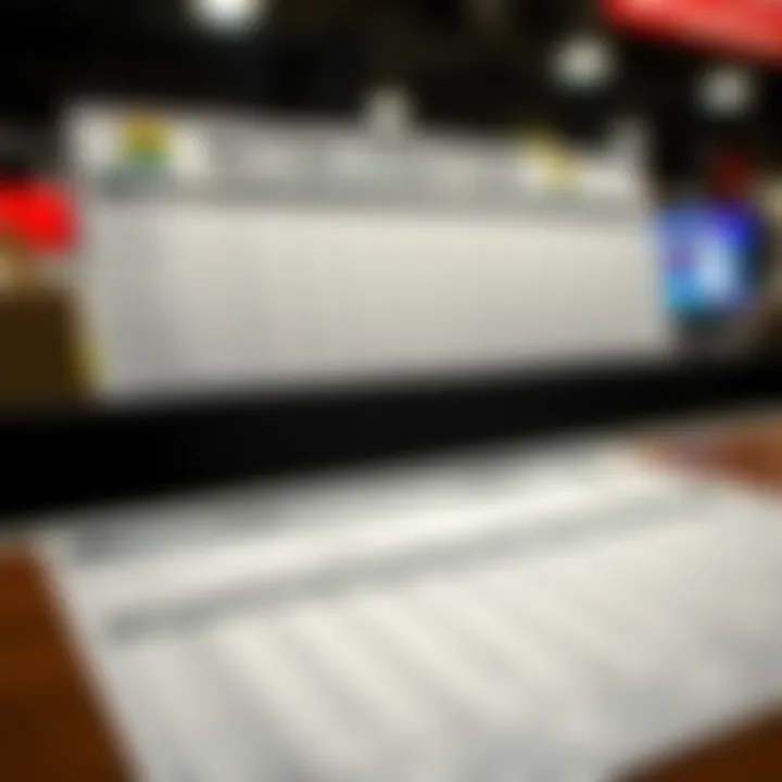 A strategic chart showcasing successful betting strategies for the lottery