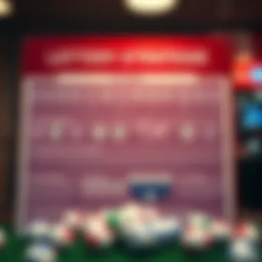 A detailed infographic on lottery strategies