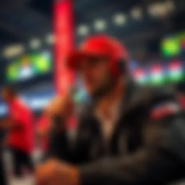 Visual representation of sports betting strategies