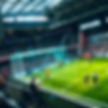 Data visualization techniques for sports betting