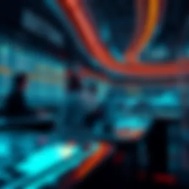 Futuristic Online Betting Platforms A futuristic representation of online betting platforms