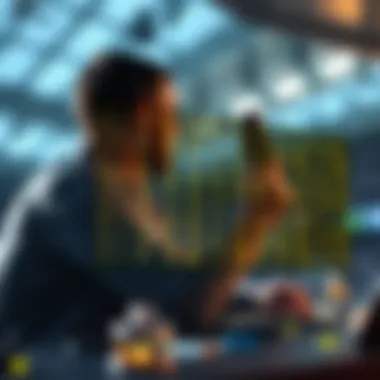 Visual representation of betting results