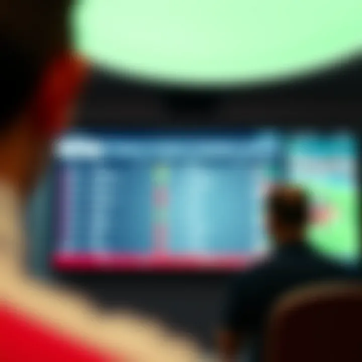 User-friendly interface showcasing betting outcomes