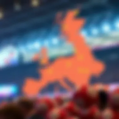 Geographical distribution of lotto wins