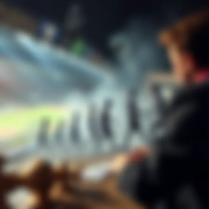 Graphic representation of betting strategies evolution