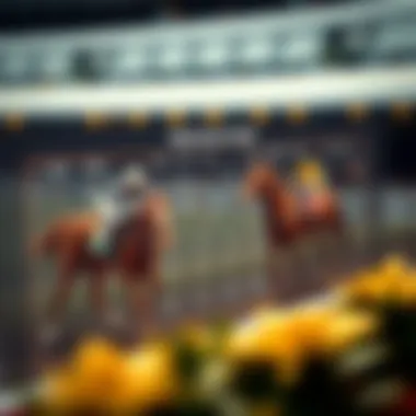 Diagram detailing horse racing history and evolution