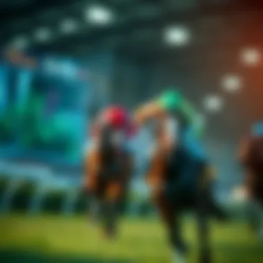 Graph showcasing statistical analysis in horse racing