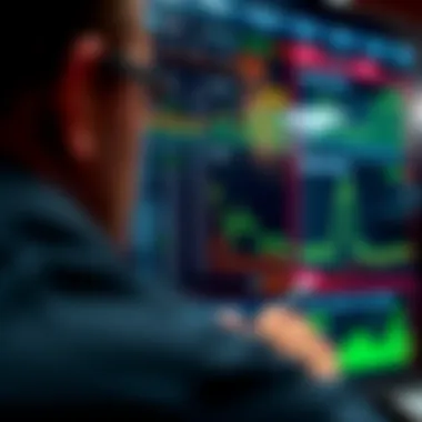 A detailed analysis of horse racing statistics on a digital screen