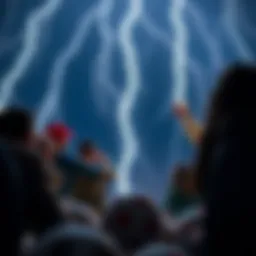 Conceptual representation of the lightning lottery