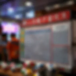 A detailed chart of historical lottery numbers