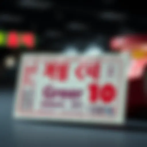 Conceptual visualization of a lottery ticket