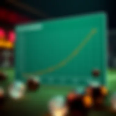 Graph illustrating probability of number selection