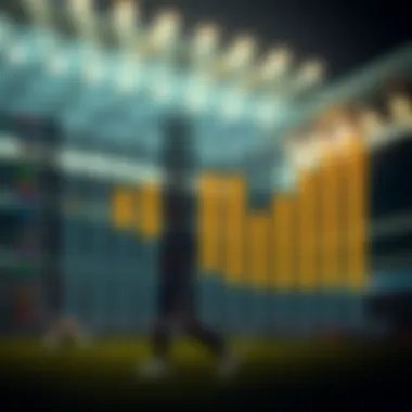 Statistical data representation of winners by region