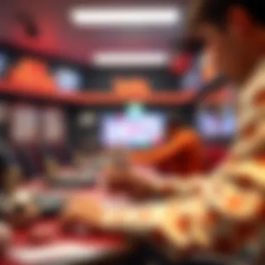 Illustration of betting strategies in lotteries