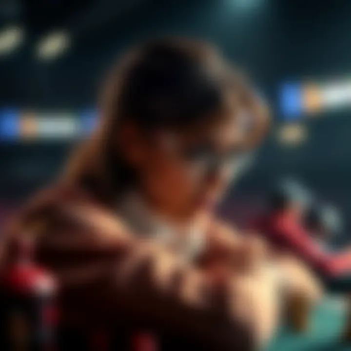 Visual representation of psychological factors in gambling