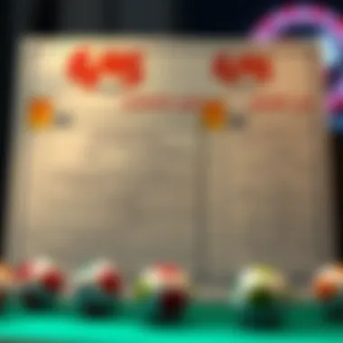 Chart showing the rules of 6/45 Lotto