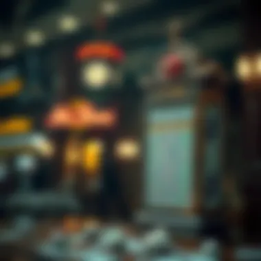 An artistic representation of the historical evolution of lotteries