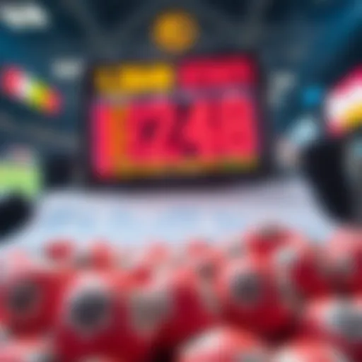 A conceptual illustration of lottery statistics and data analysis