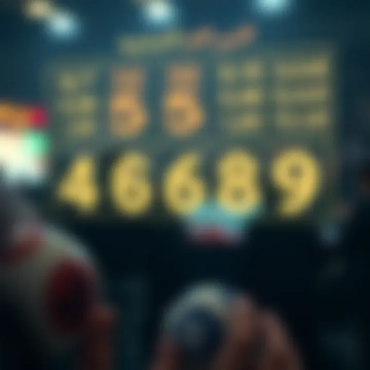 Graphical Analysis of Lotto Number Patterns Graphical analysis showcasing lotto number patterns