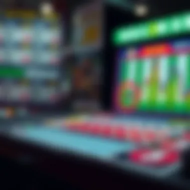 Graph showcasing historical lottery results trends