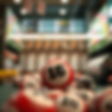 A creative depiction of historical lottery evolution