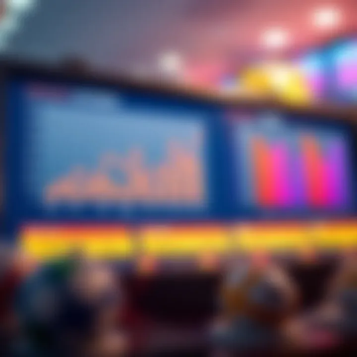 Statistical chart showcasing lottery trends