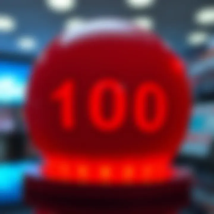 Frequency distribution of winning numbers