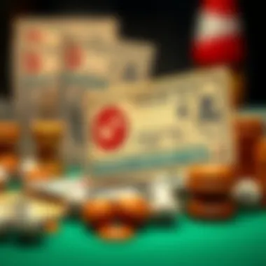 Historical lottery tickets collection