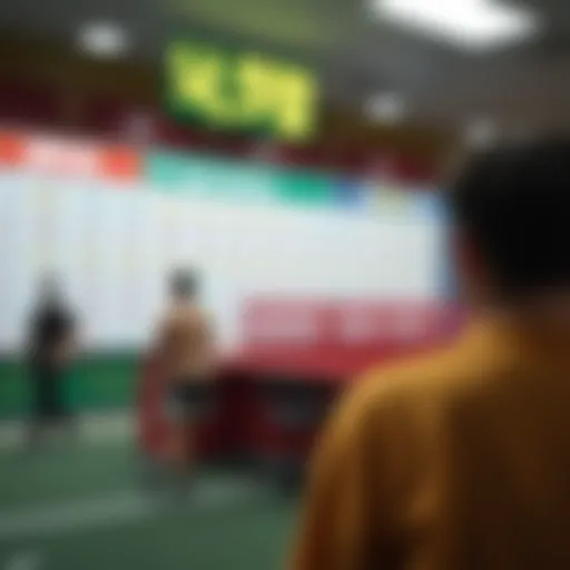 Visualization of lottery number patterns and trends