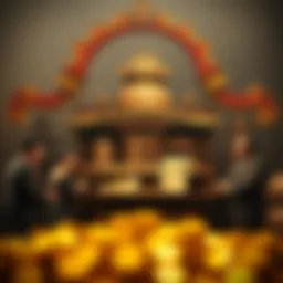 Historical representation of lottery