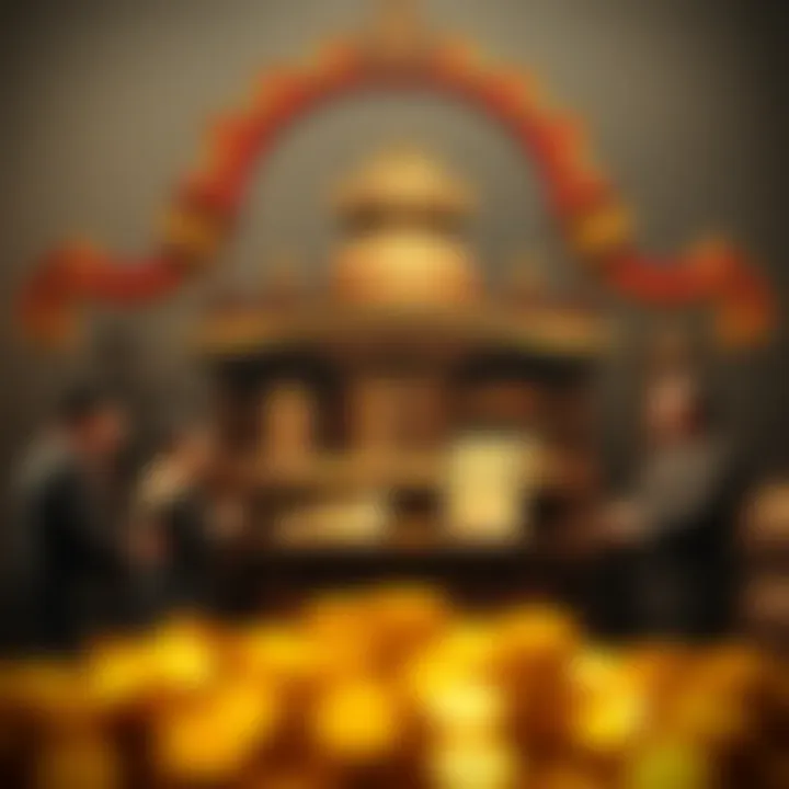 Historical representation of lottery