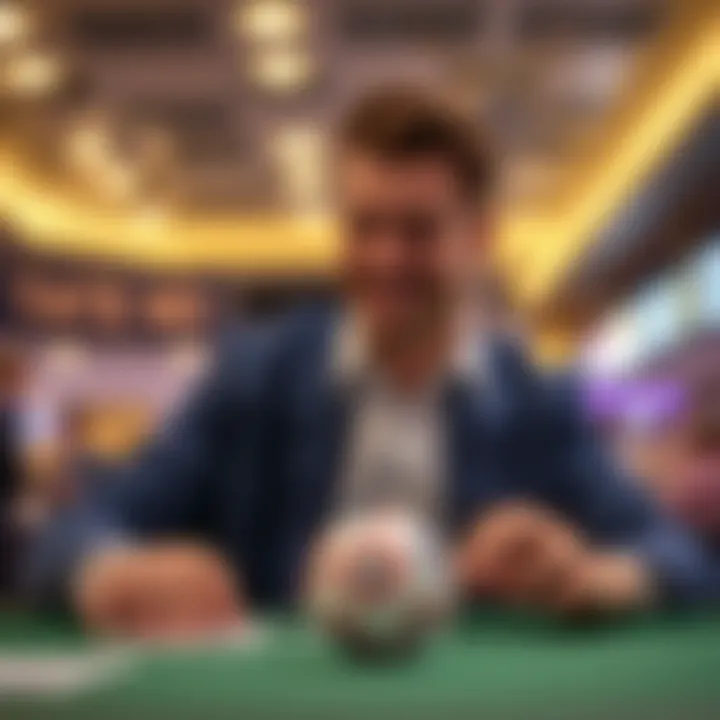 Visual representation of payout ratios