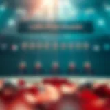 Graphical representation of lottery prize structure