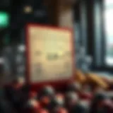 Visual representation of lottery statistics