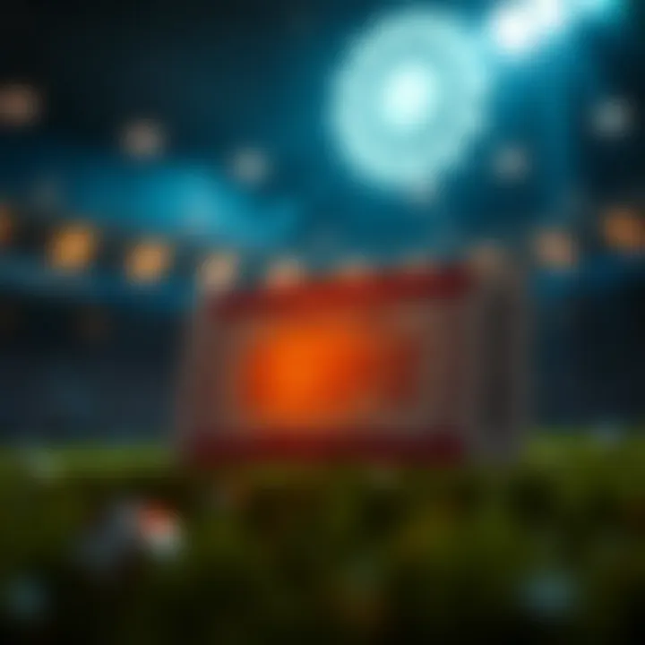 Symbol of Hope A glowing lottery ticket symbolizing hope and dreams