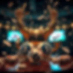 Symbolic representation of lottery victory