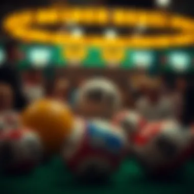 Visual representation of betting strategies