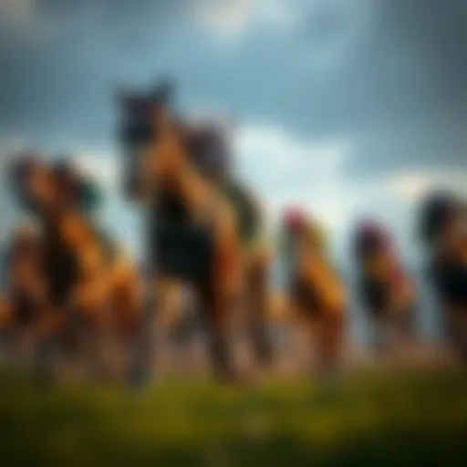 Exploring Key Betting Strategies in Horse Racing Visual representation of horse racing betting strategies