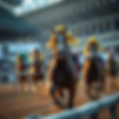 Dynamic online horse racing event