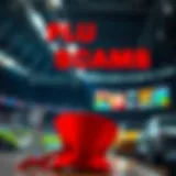 Concept illustration of Plus Scams in sports betting