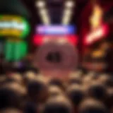 Visual representation of Powerball game concept