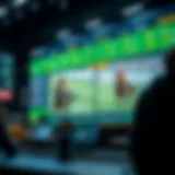 Overview of a screen horse racing betting platform