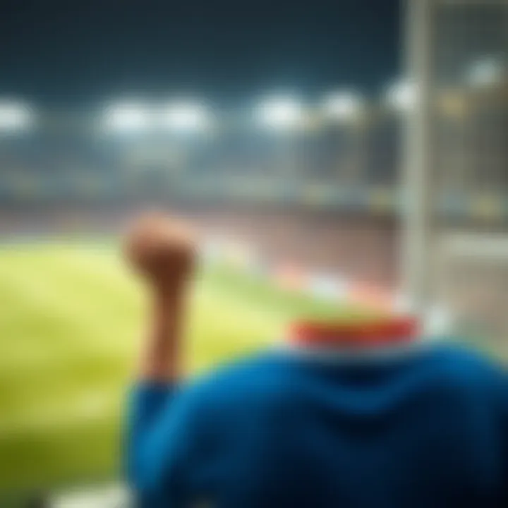 Visual representation of sports betting odds