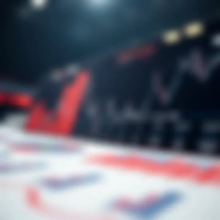 Graphical representation of statistical analysis in sports betting