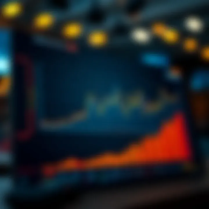 An analytical graph depicting sports betting trends