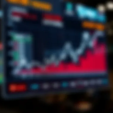 Graph showing statistical trends in sports betting