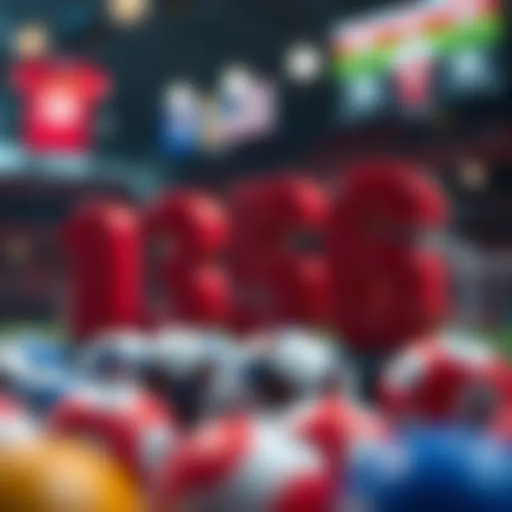 An illustration showcasing various strategies for number selection